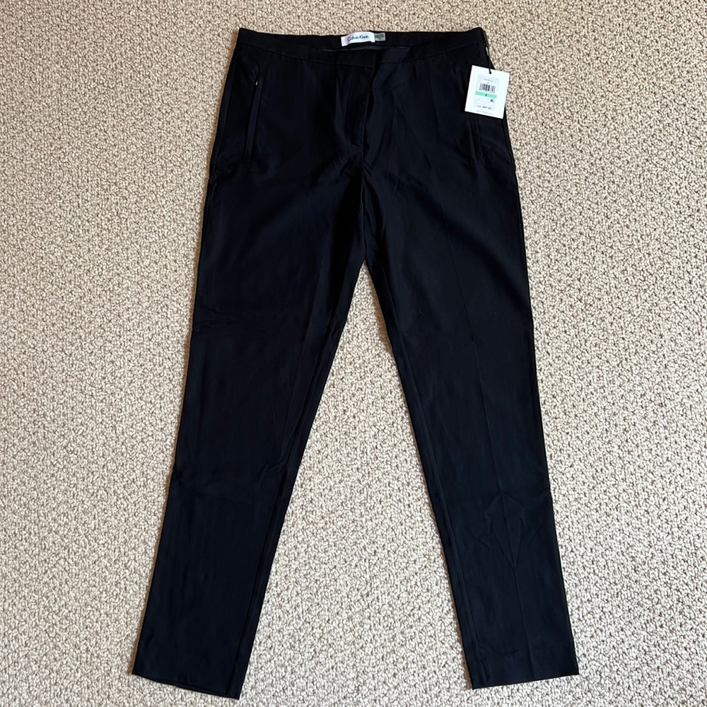 New, Black, Size 8, Calvin Klein Dress Pants